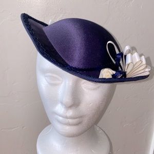 Vintage Navy Hat